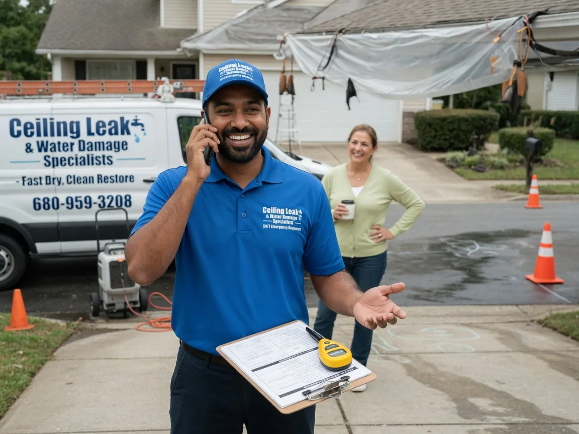 Ceiling Leak Cleanup Chesaning, MI FAQs